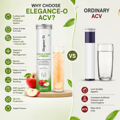 Apple Cider Vinegar Effervescent - Apple Flavour