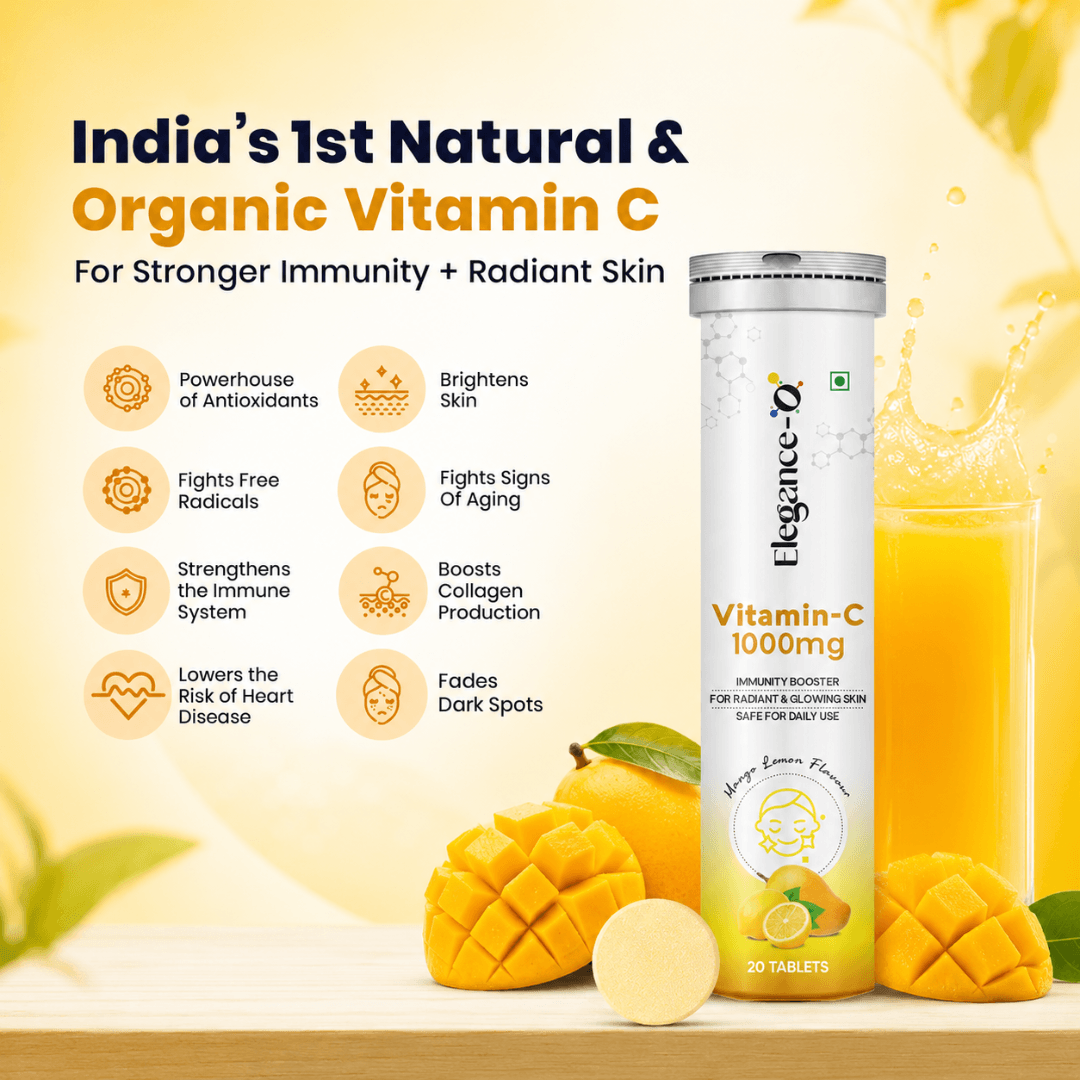 Vitamin C Effervescent Tablets for Immunity & Radiant Skin