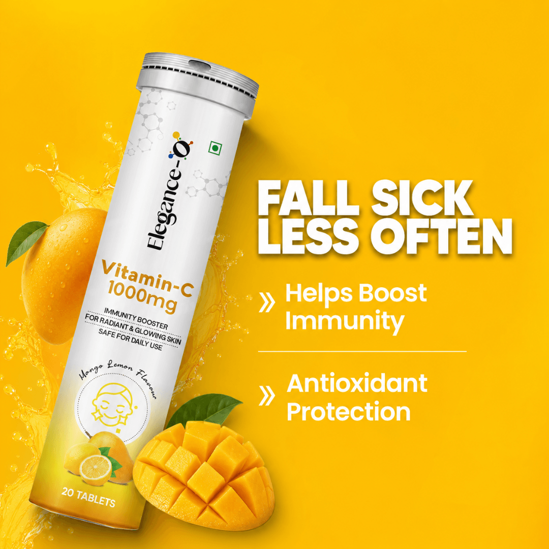 Vitamin C Effervescent Tablets for Immunity & Radiant Skin