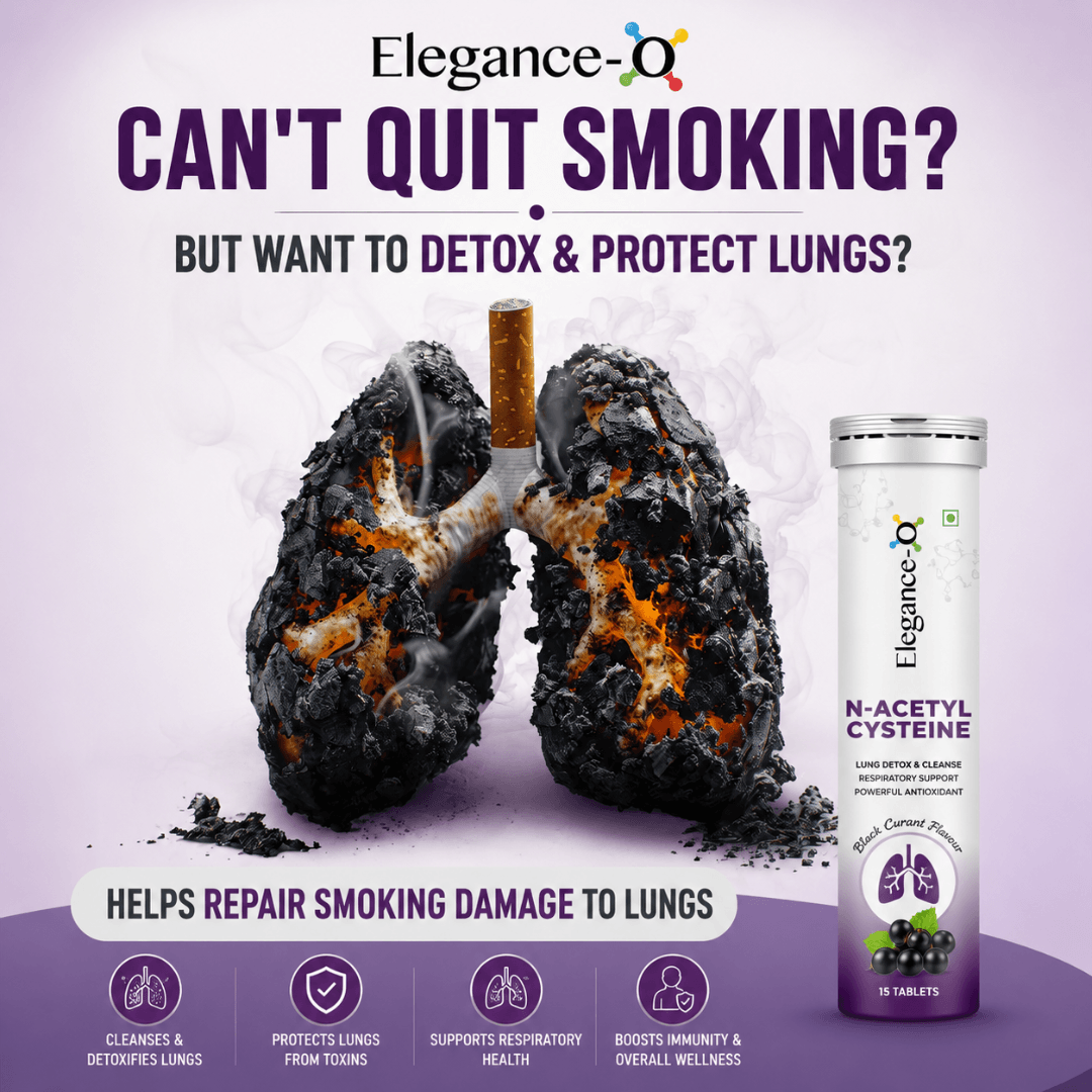 Lung Cleanser & Detox with N-Acetylcysteine + Vit. C - Black Currant