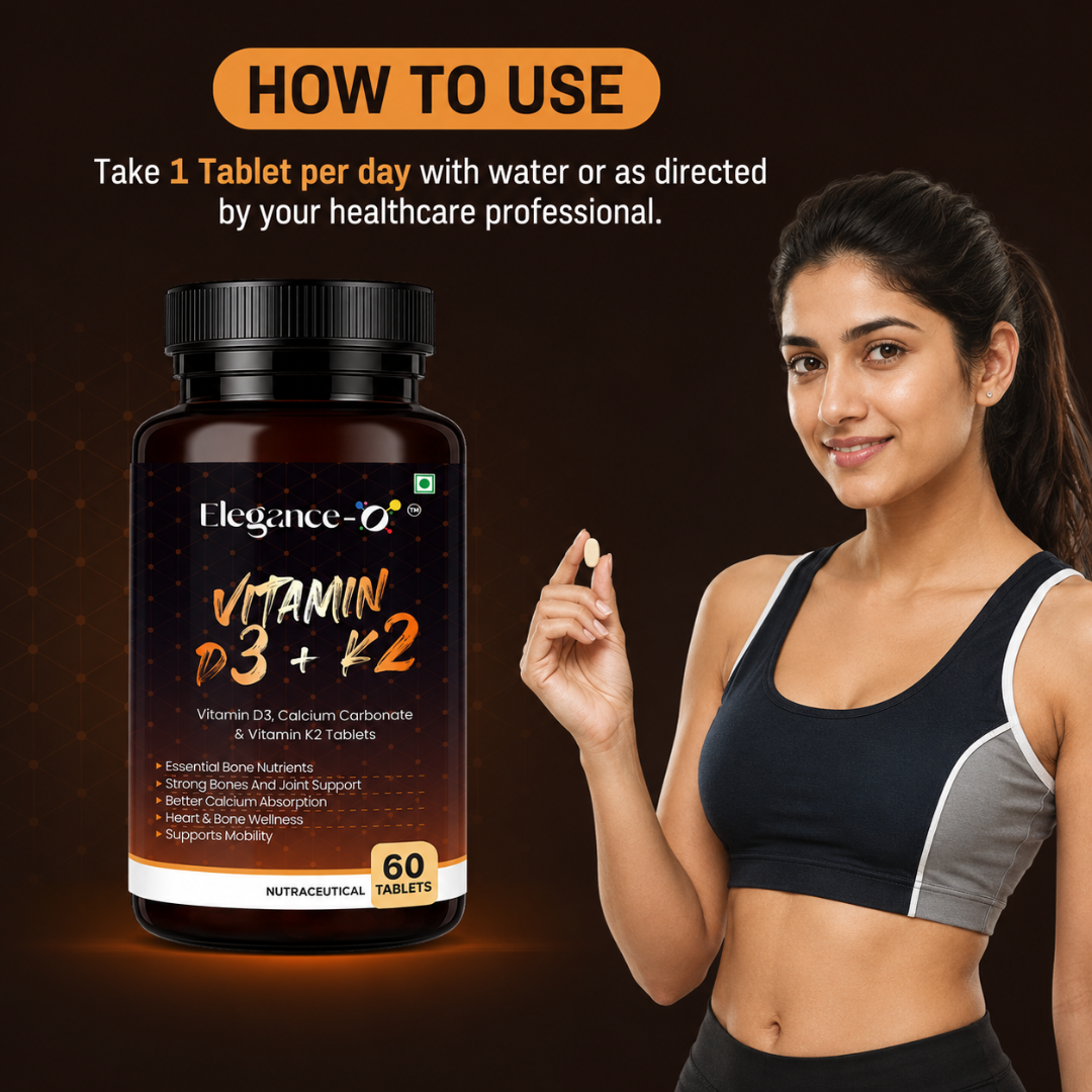 Vitamin with D3, K2, Zinc & Magnesium Tablets - 60 Tablets