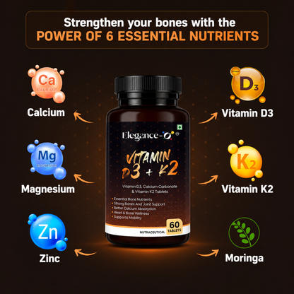 Vitamin with D3, K2, Zinc & Magnesium Tablets - 60 Tablets