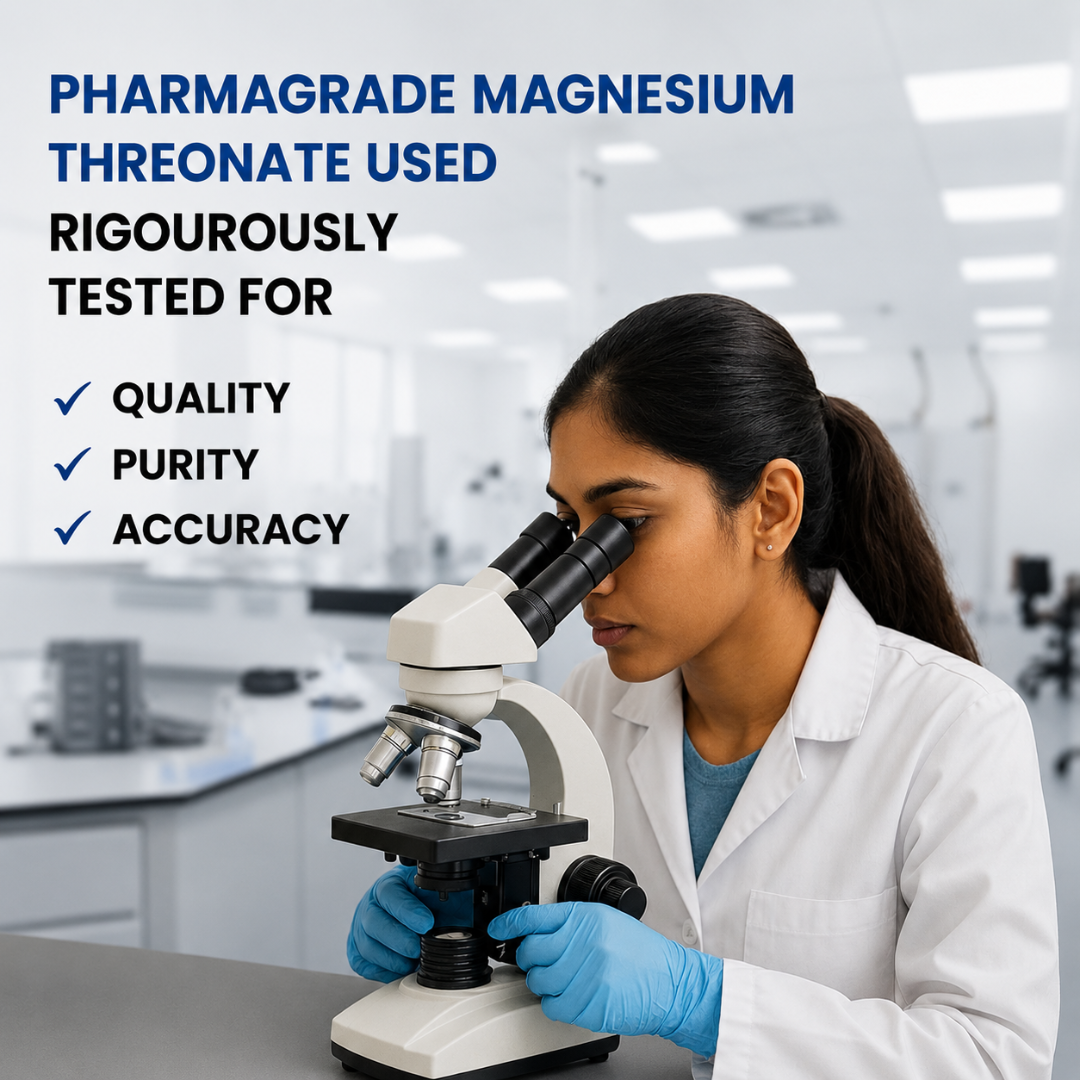 Magnesium Triple Strength | Magnesium L-Threonate Supplement - 60 Tablets