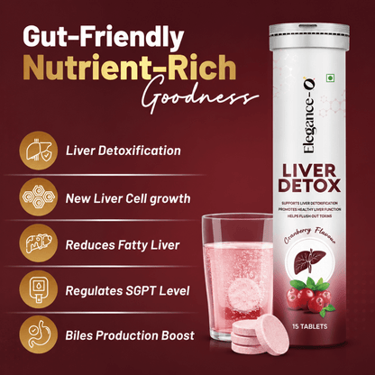 Liver Detox Effervescent Tablets for Daily Liver Health Support