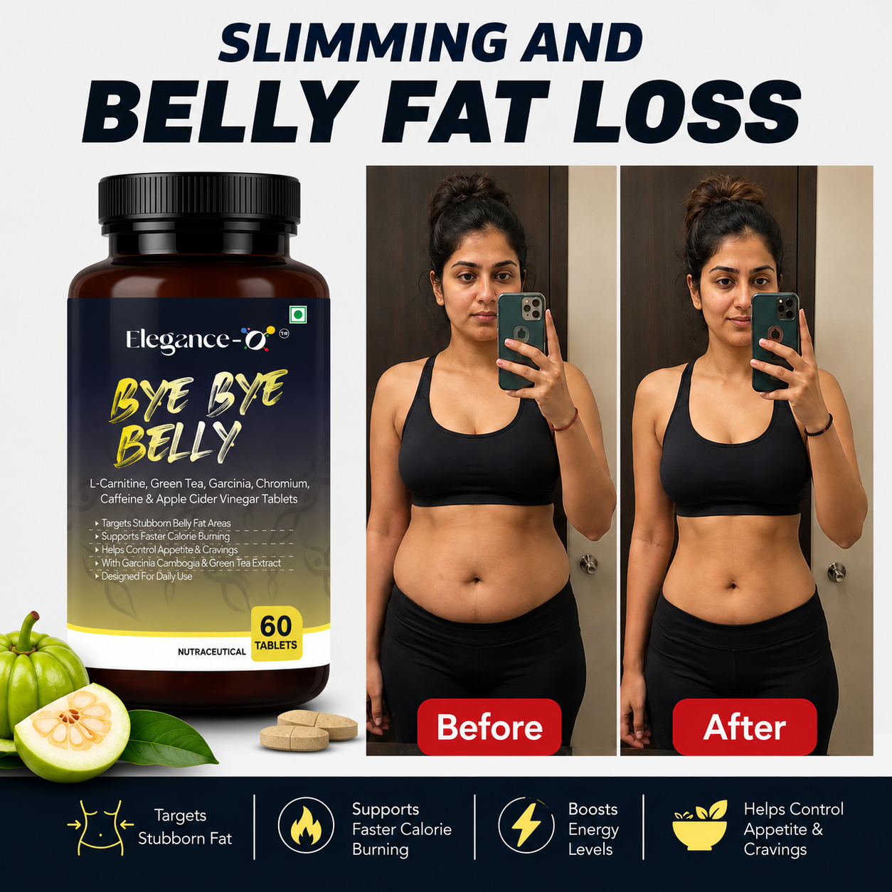 Fat Burner Stack ( bye bye belly + ACV)