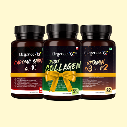 Healthy Aging Stack (Heart Support + Collagen + Vit D3K2)