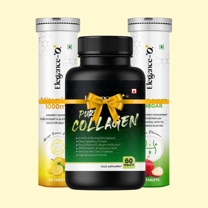 Ultra glow stack (Collagen + ACV + Vit-C)