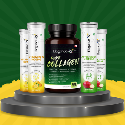 Ultra glow stack (Collagen + ACV + Vit-C)